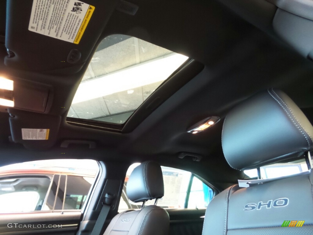 2015 Taurus SHO AWD - Tuxedo Black Metallic / SHO Charcoal Black photo #15