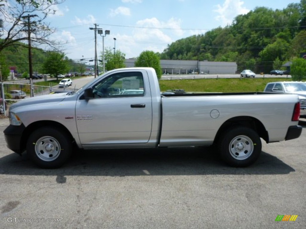 2015 1500 Tradesman Regular Cab - Bright Silver Metallic / Black/Diesel Gray photo #2