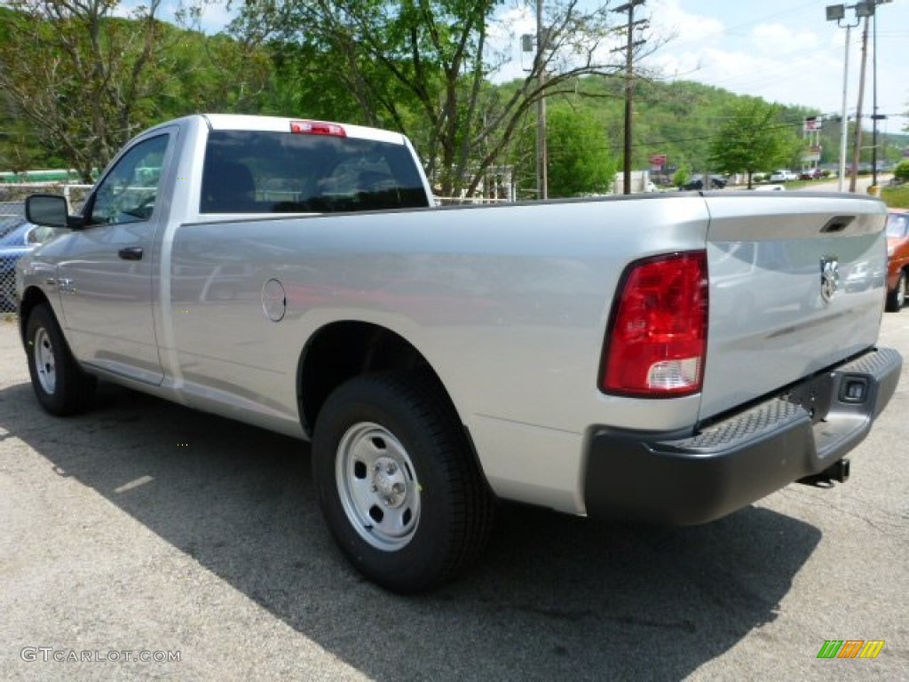 2015 1500 Tradesman Regular Cab - Bright Silver Metallic / Black/Diesel Gray photo #3
