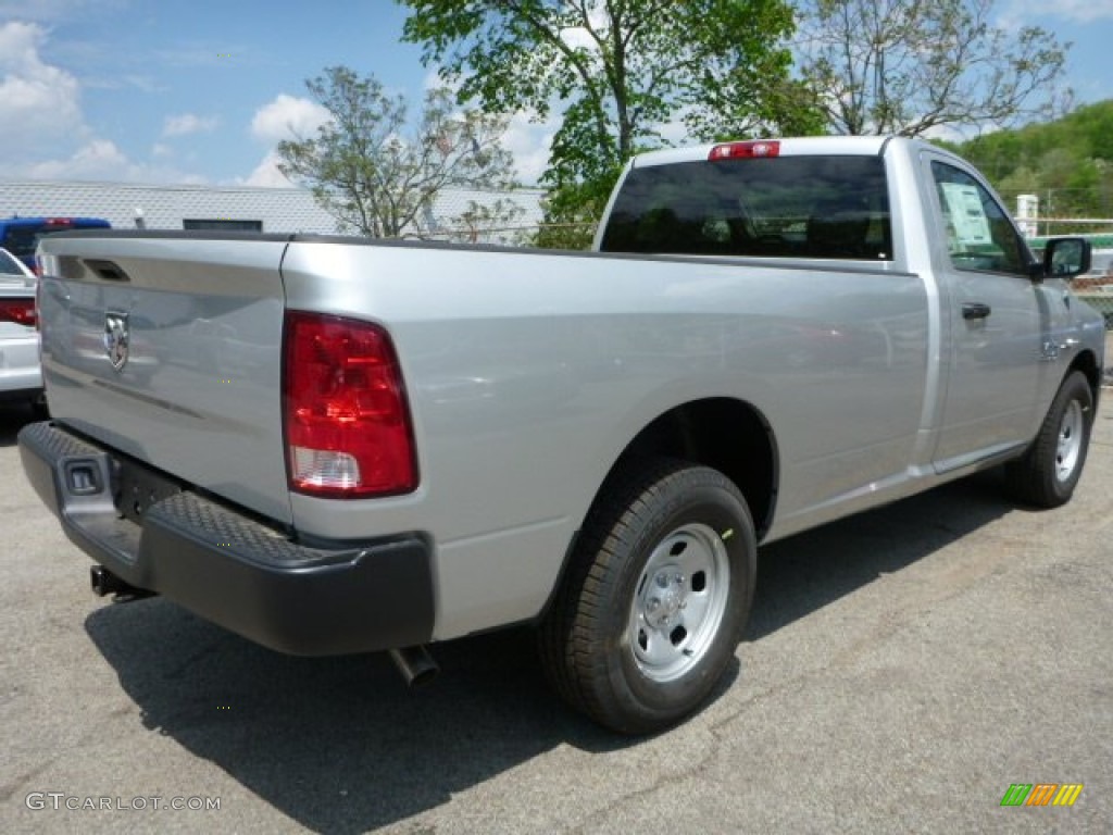 2015 1500 Tradesman Regular Cab - Bright Silver Metallic / Black/Diesel Gray photo #6