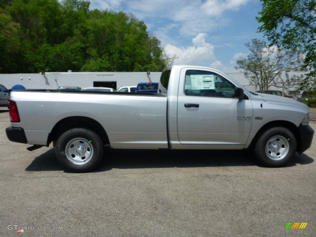 2015 1500 Tradesman Regular Cab - Bright Silver Metallic / Black/Diesel Gray photo #7