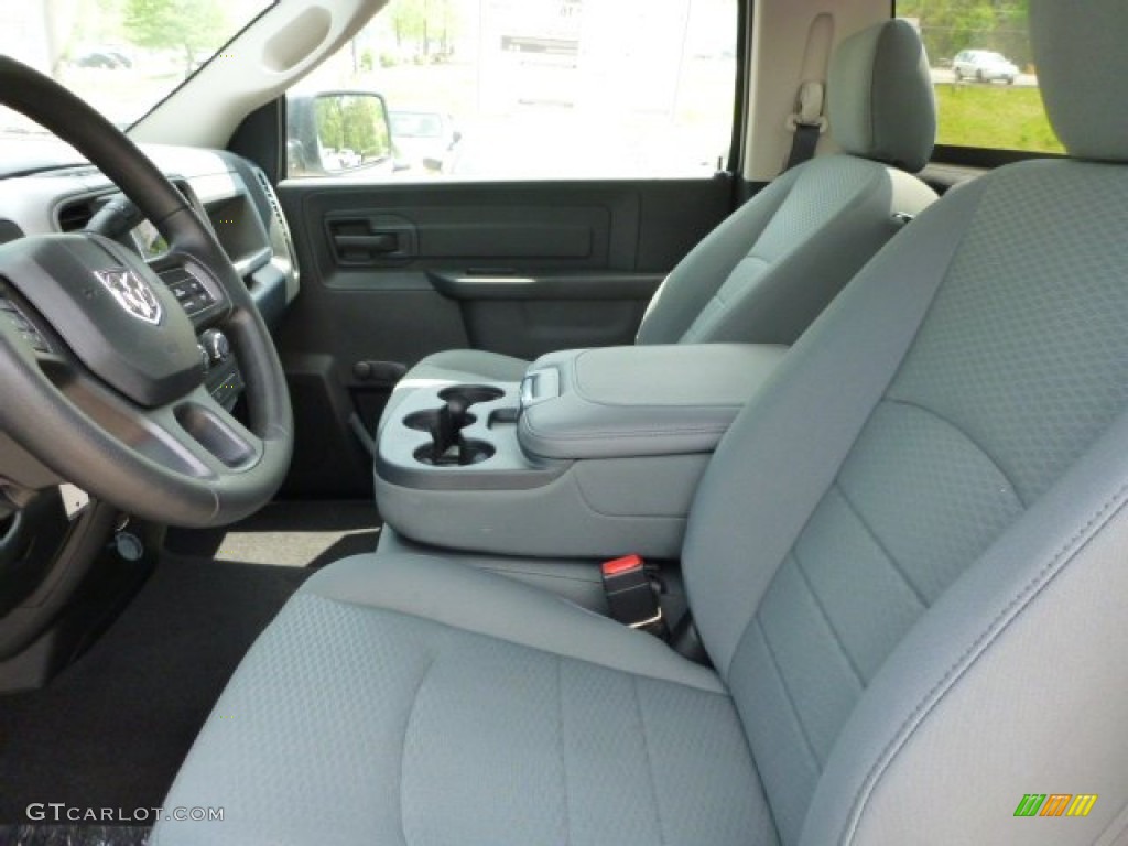 2015 1500 Tradesman Regular Cab - Bright Silver Metallic / Black/Diesel Gray photo #13