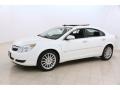 Cream White 2007 Saturn Aura XR Exterior