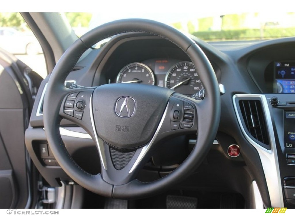 2015 TLX 2.4 - Slate Silver Metallic / Ebony photo #26