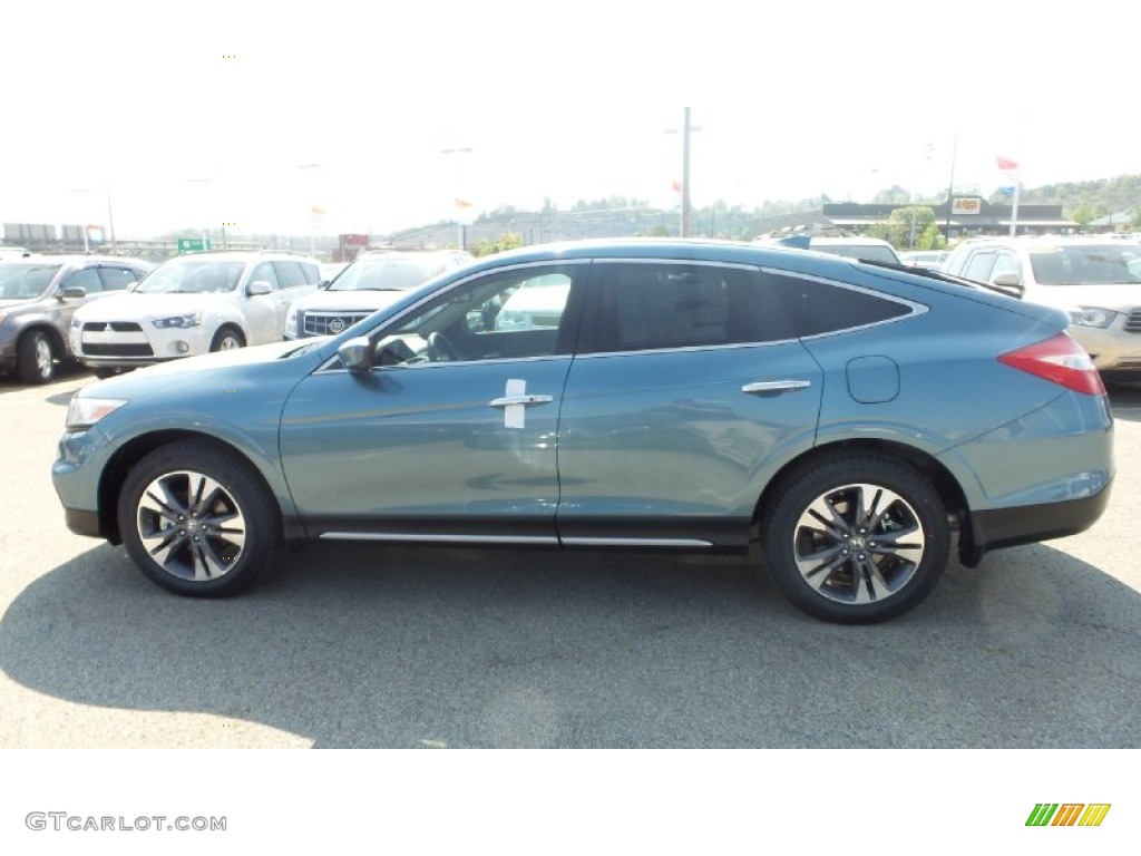2015 Crosstour EX-L V6 - Mountain Air Metallic / Ivory photo #5
