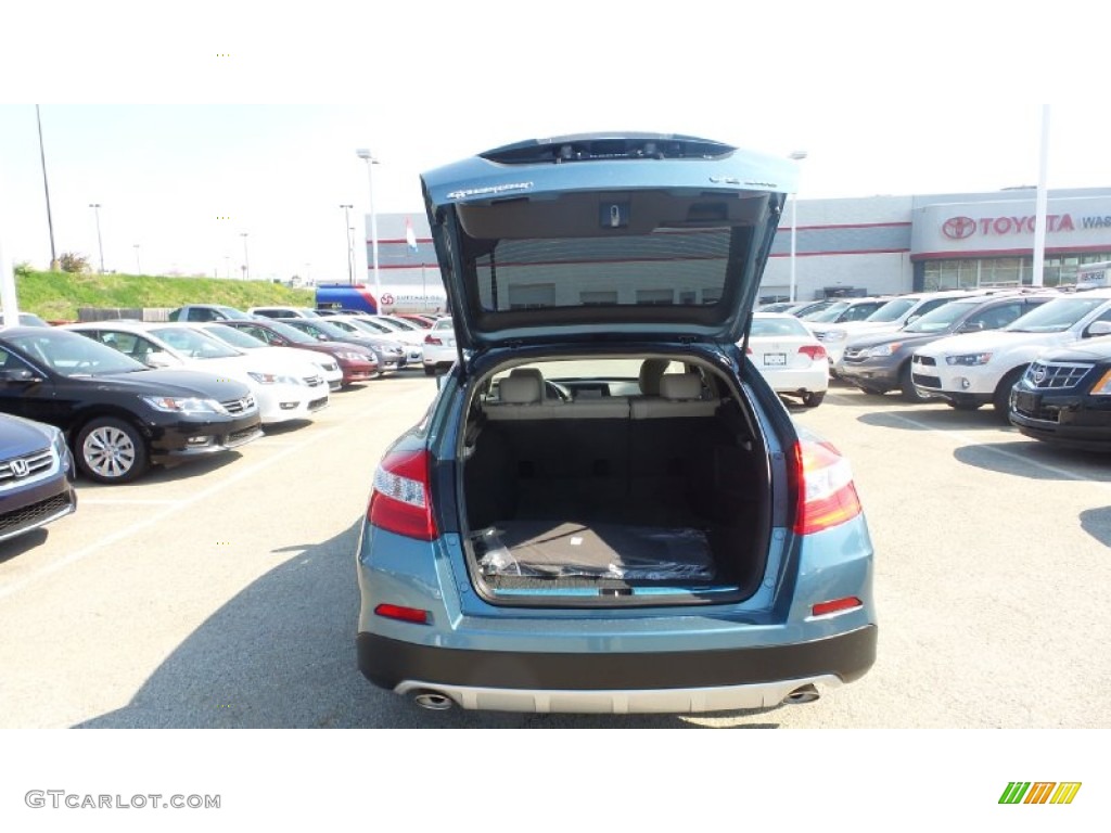 2015 Crosstour EX-L V6 - Mountain Air Metallic / Ivory photo #10
