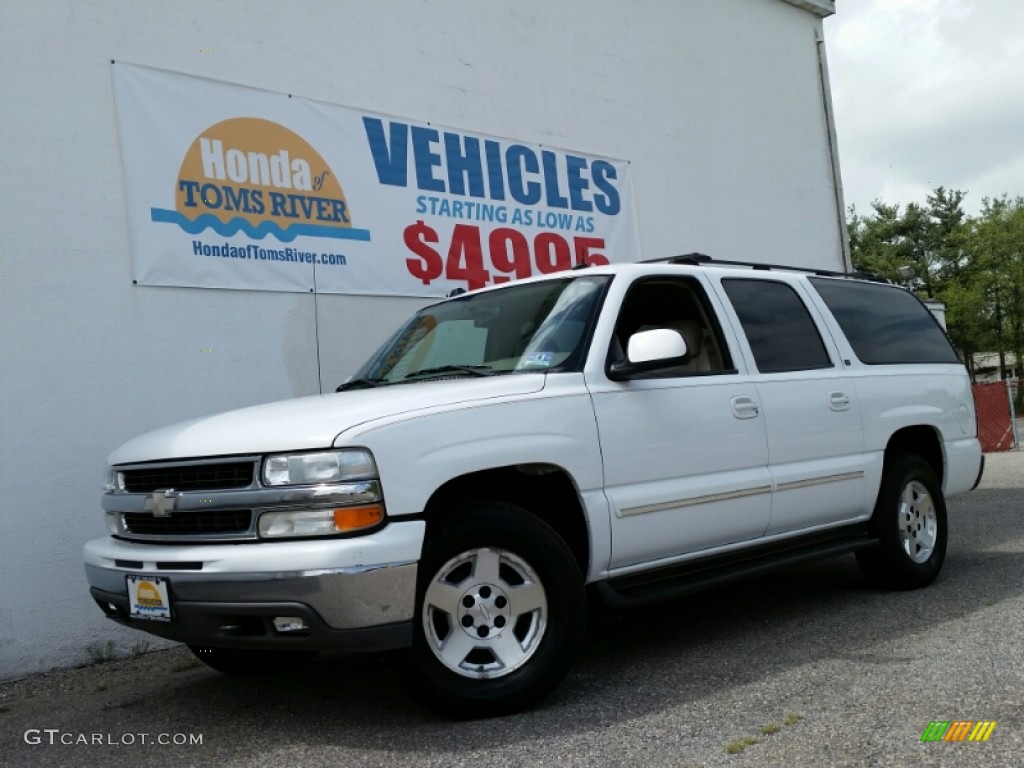 Summit White Chevrolet Suburban