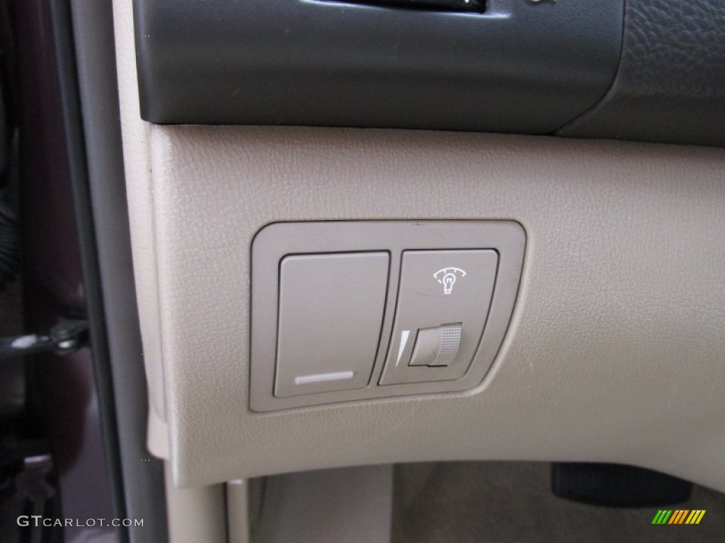 2007 Elantra GLS Sedan - Purple Rain / Beige photo #42
