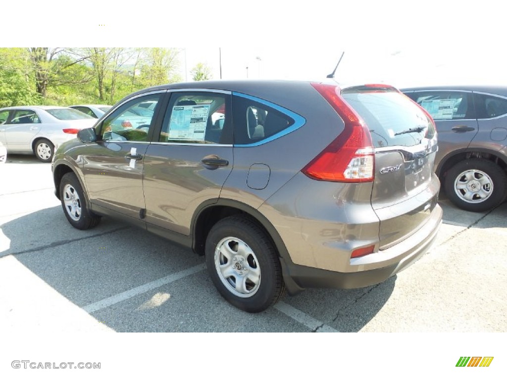 2015 CR-V LX AWD - Urban Titanium Metallic / Black photo #6