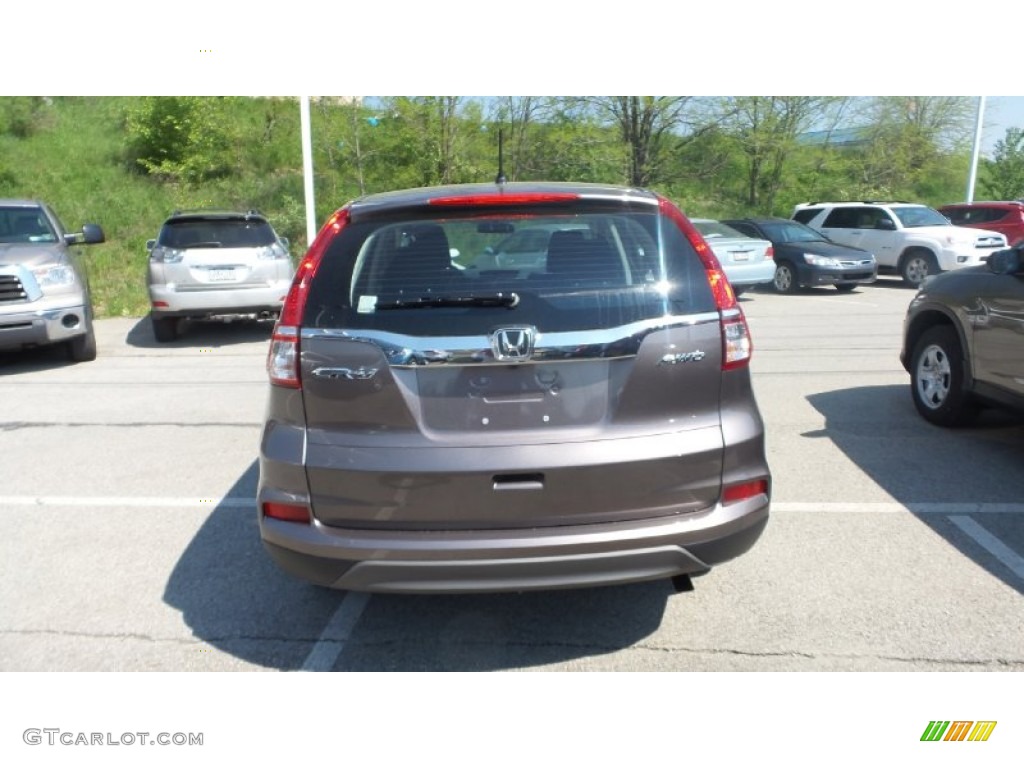 2015 CR-V LX AWD - Urban Titanium Metallic / Black photo #8