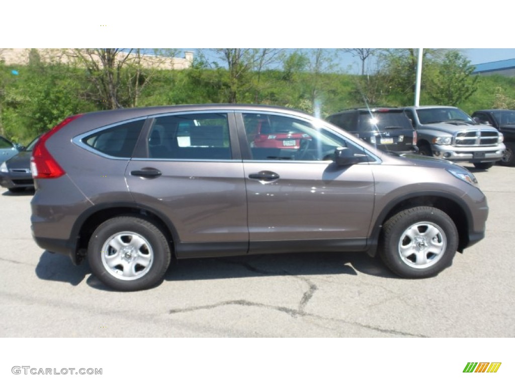 2015 CR-V LX AWD - Urban Titanium Metallic / Black photo #2