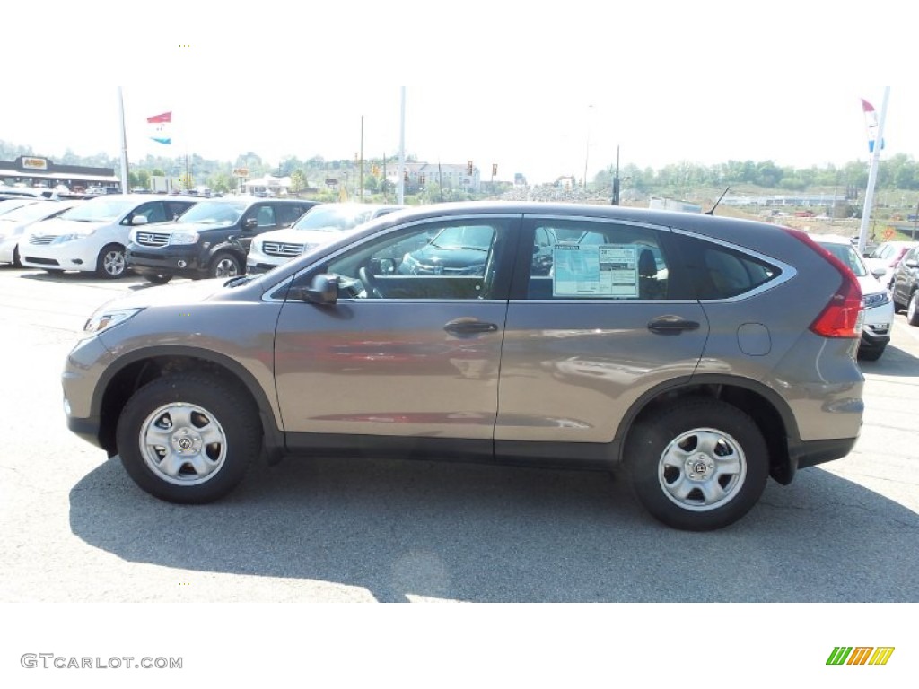 2015 CR-V LX AWD - Urban Titanium Metallic / Black photo #5