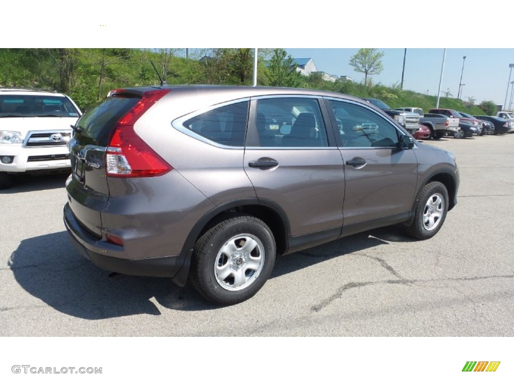 2015 CR-V LX AWD - Urban Titanium Metallic / Black photo #7