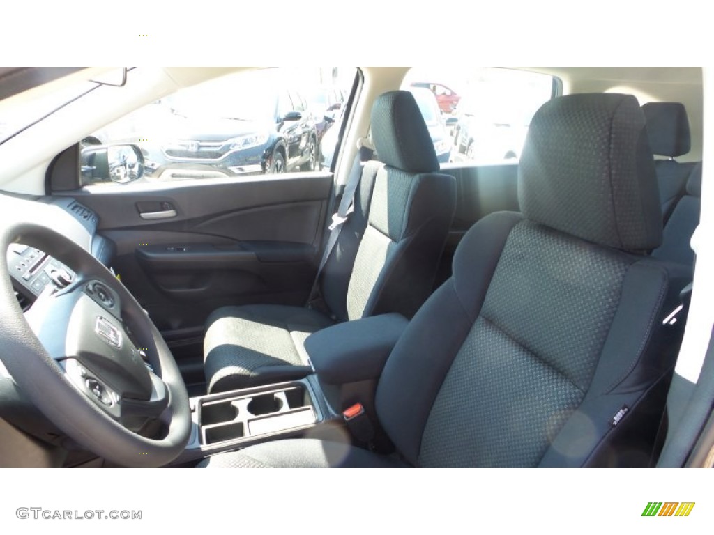2015 CR-V LX AWD - Urban Titanium Metallic / Black photo #12