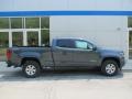 2015 Cyber Gray Metallic Chevrolet Colorado WT Crew Cab 4WD  photo #2