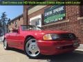 1996 Imperial Red Mercedes-Benz SL 500 Roadster  photo #2