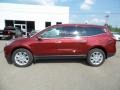 2015 Siren Red Tintcoat Chevrolet Traverse LT AWD  photo #10