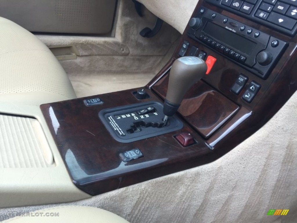 1996 SL 500 Roadster - Imperial Red / Parchment photo #50