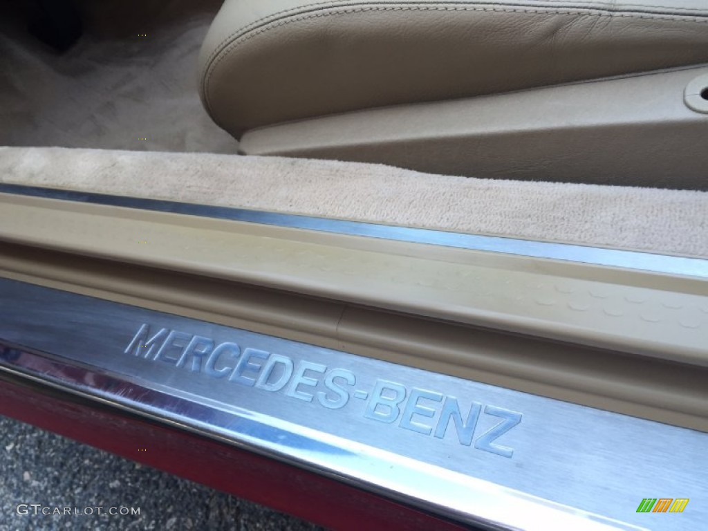 1996 SL 500 Roadster - Imperial Red / Parchment photo #57