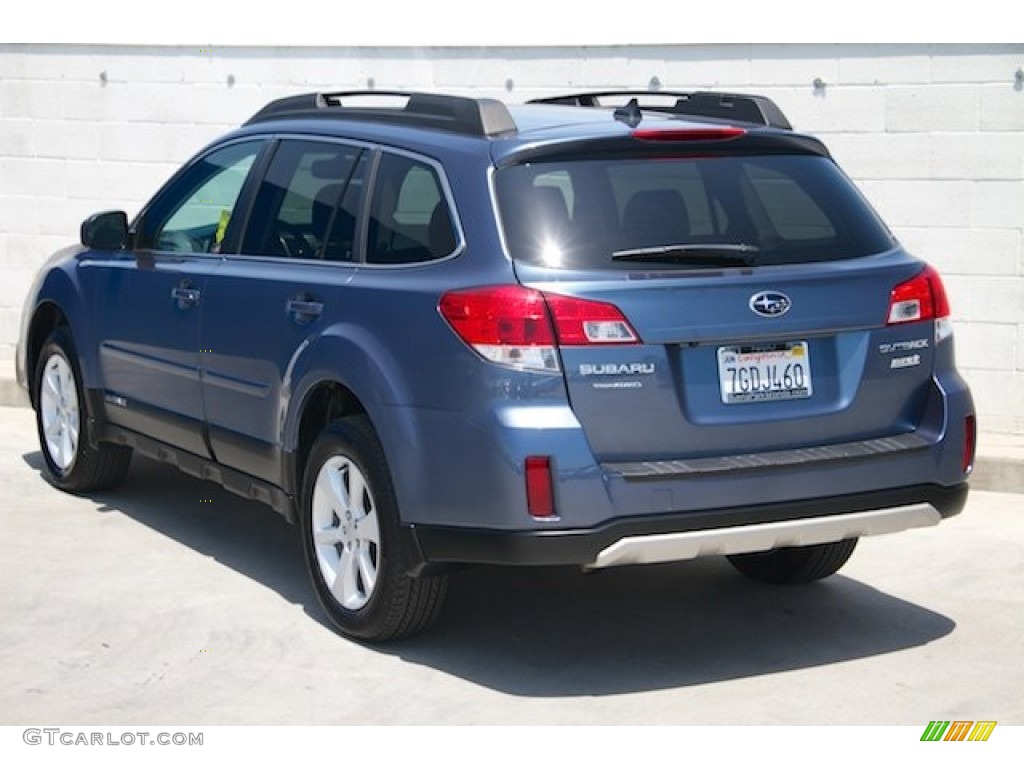 2014 Outback 2.5i Premium - Twilight Blue Metallic / Black photo #2