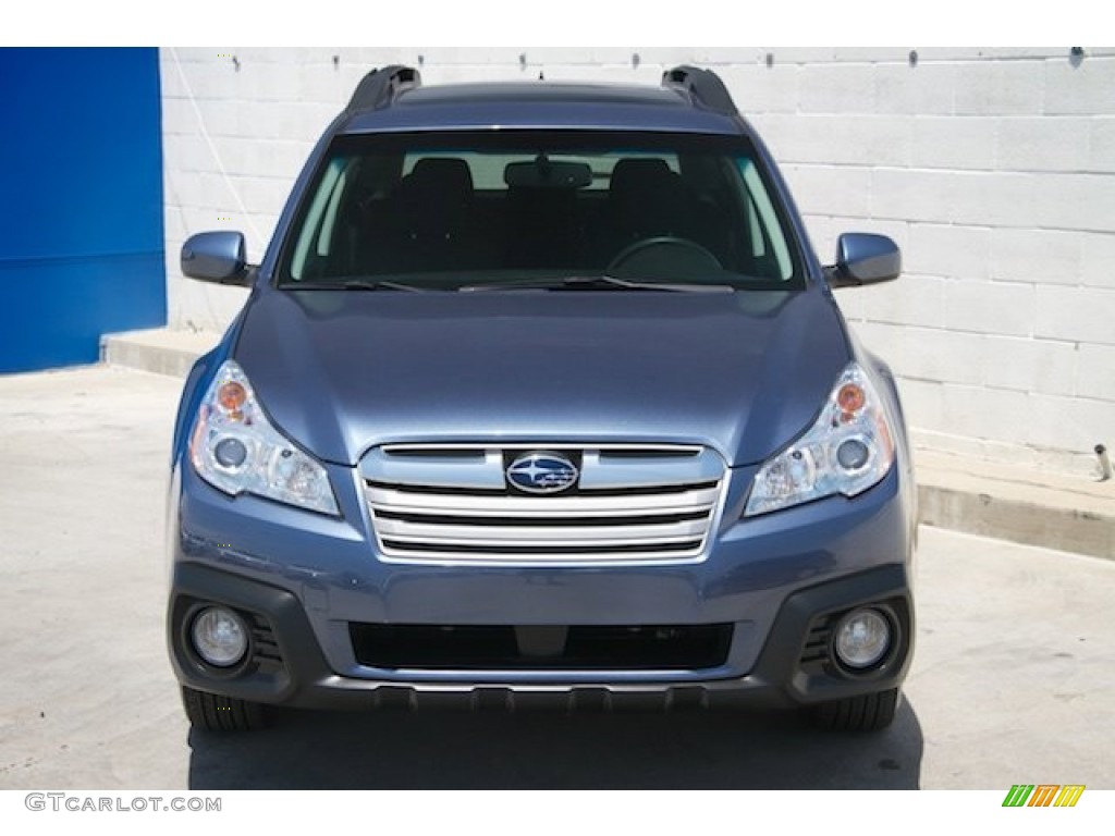 2014 Outback 2.5i Premium - Twilight Blue Metallic / Black photo #7