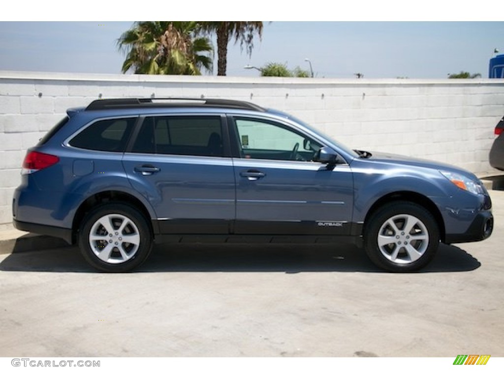 2014 Outback 2.5i Premium - Twilight Blue Metallic / Black photo #8