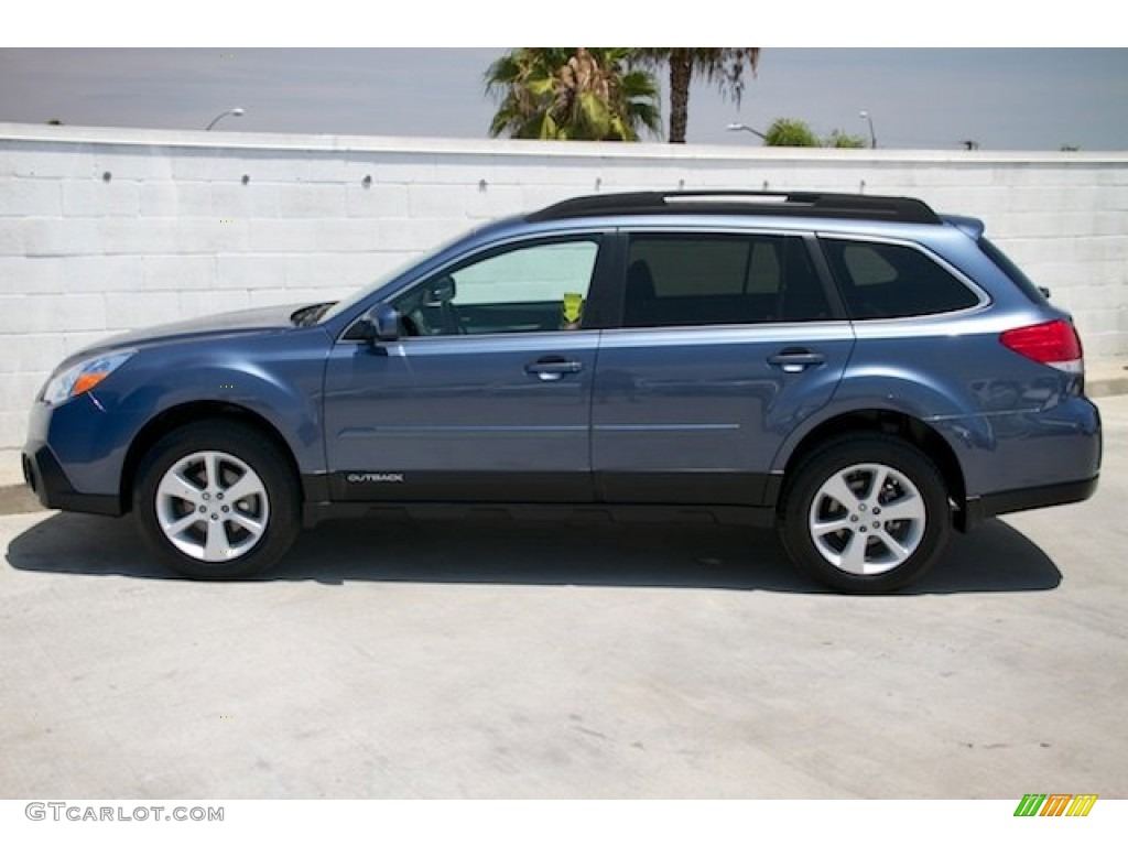 2014 Outback 2.5i Premium - Twilight Blue Metallic / Black photo #10