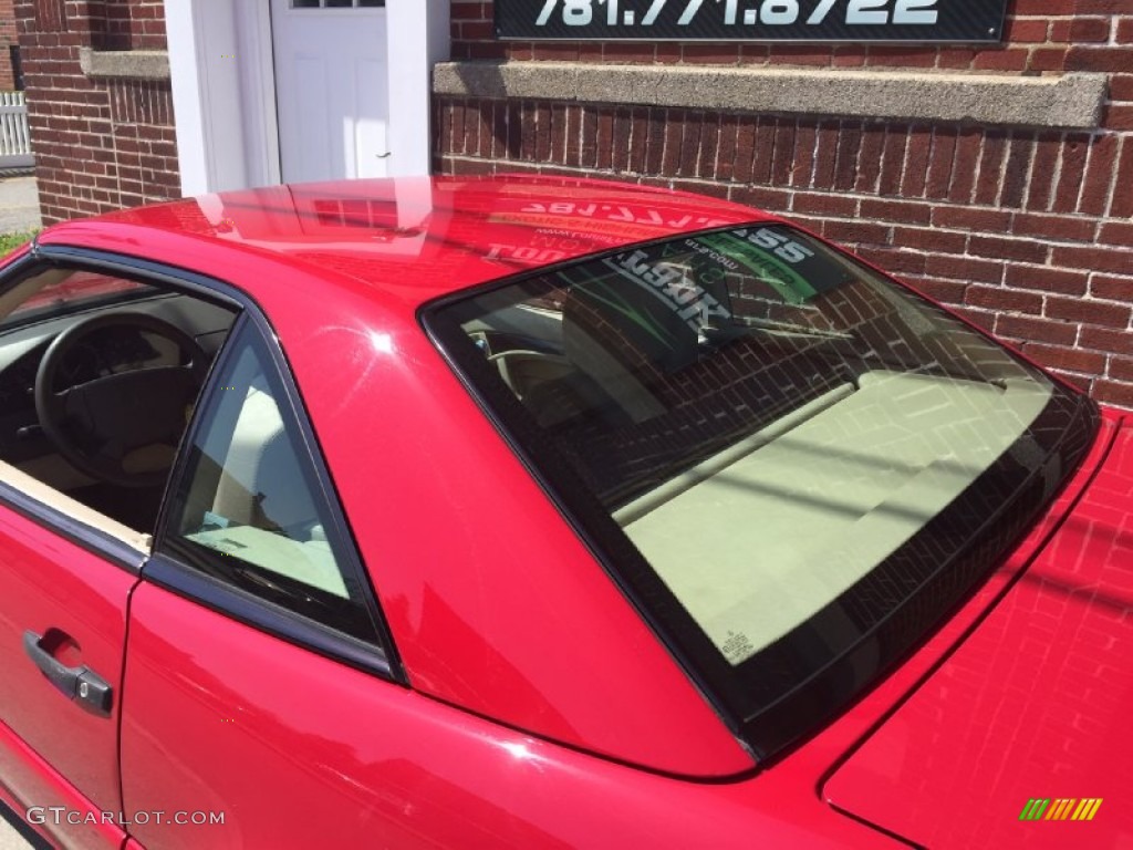 1996 SL 500 Roadster - Imperial Red / Parchment photo #92