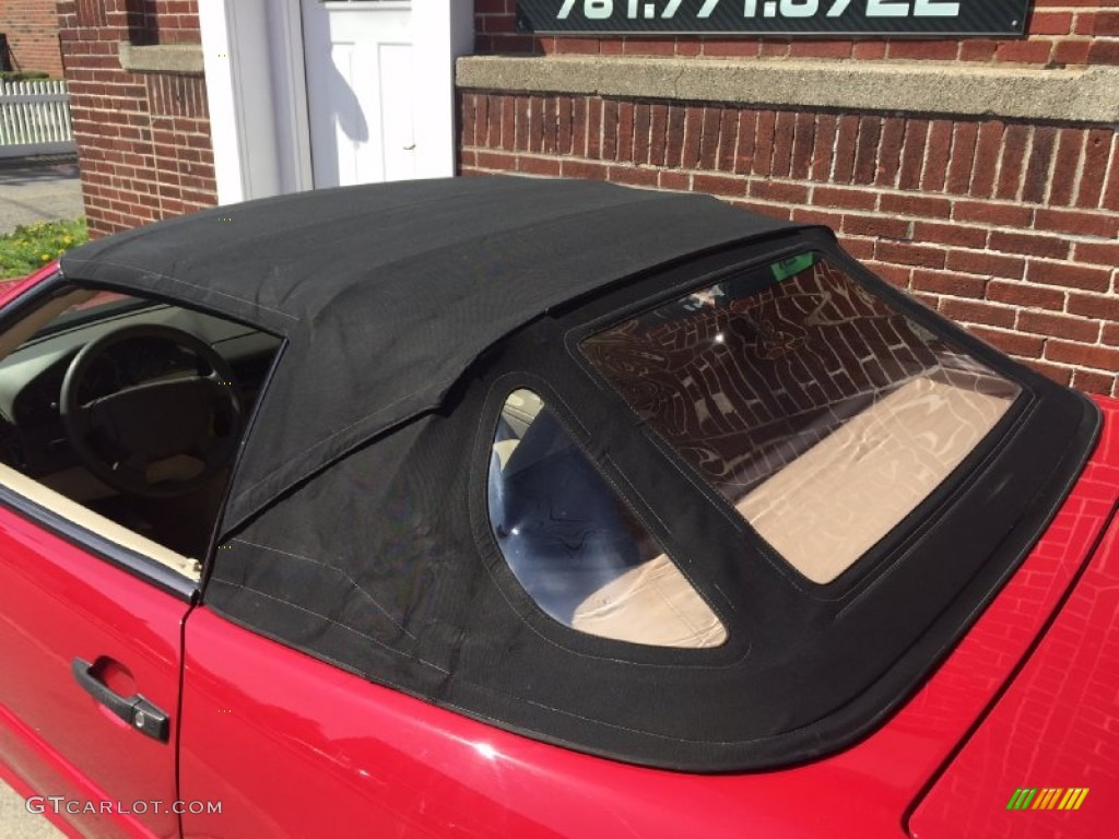 1996 SL 500 Roadster - Imperial Red / Parchment photo #97