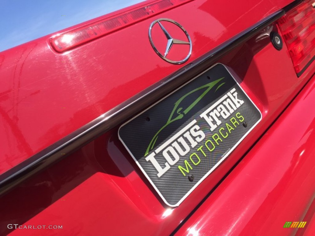 1996 SL 500 Roadster - Imperial Red / Parchment photo #105
