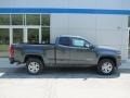 2015 Cyber Gray Metallic Chevrolet Colorado LT Extended Cab 4WD  photo #2