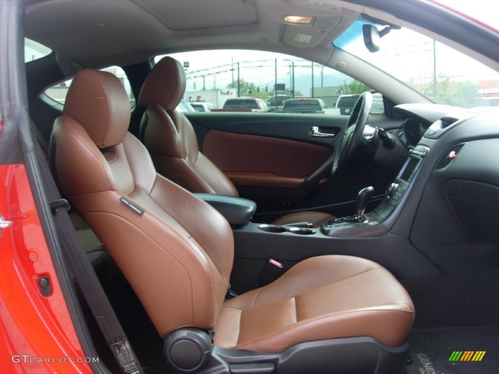 2011 Hyundai Genesis Coupe 3.8 Grand Touring Interior Color Photos