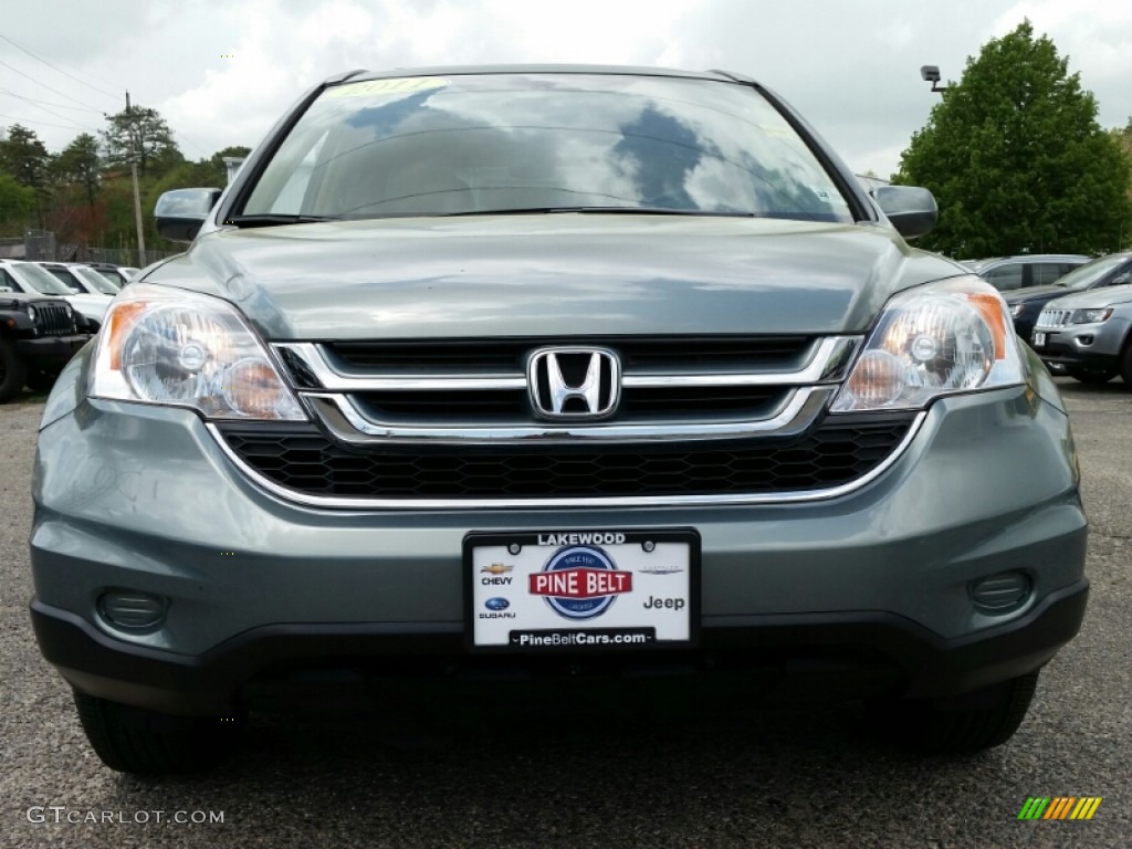 2011 CR-V EX-L - Opal Sage Metallic / Ivory photo #2