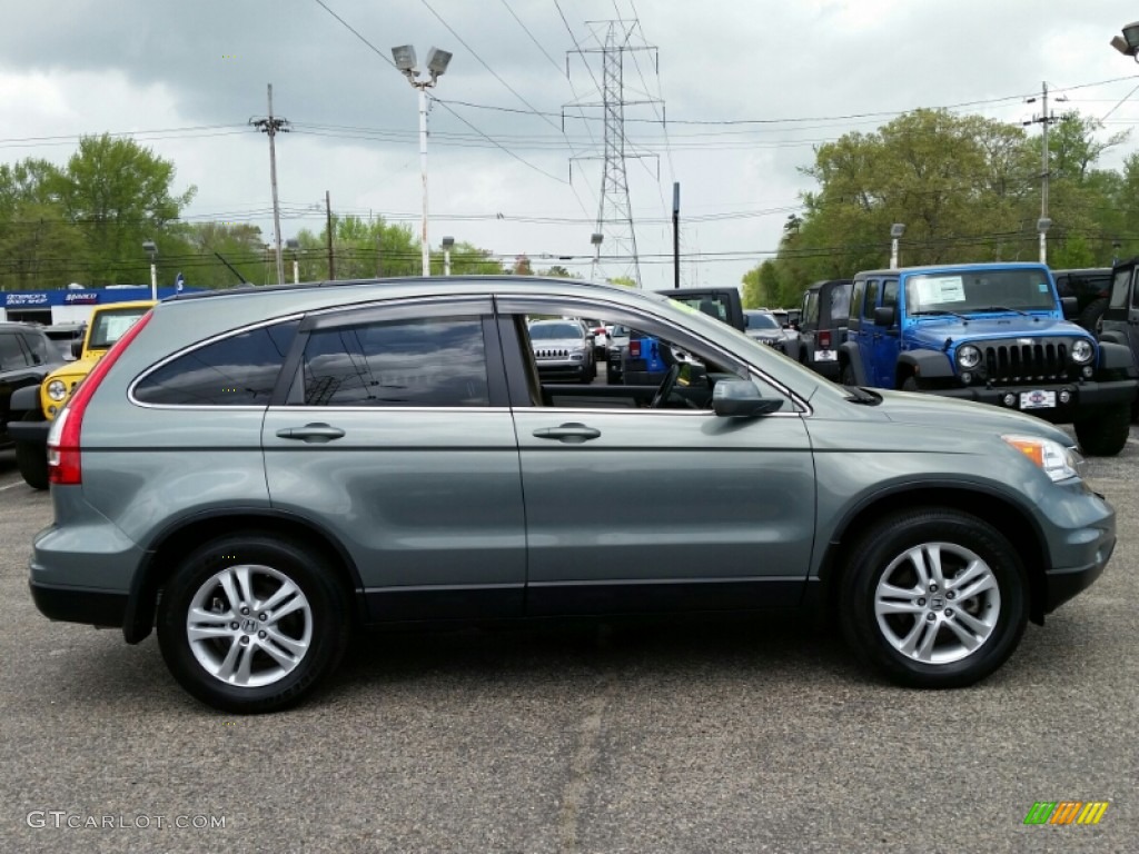 2011 CR-V EX-L - Opal Sage Metallic / Ivory photo #5