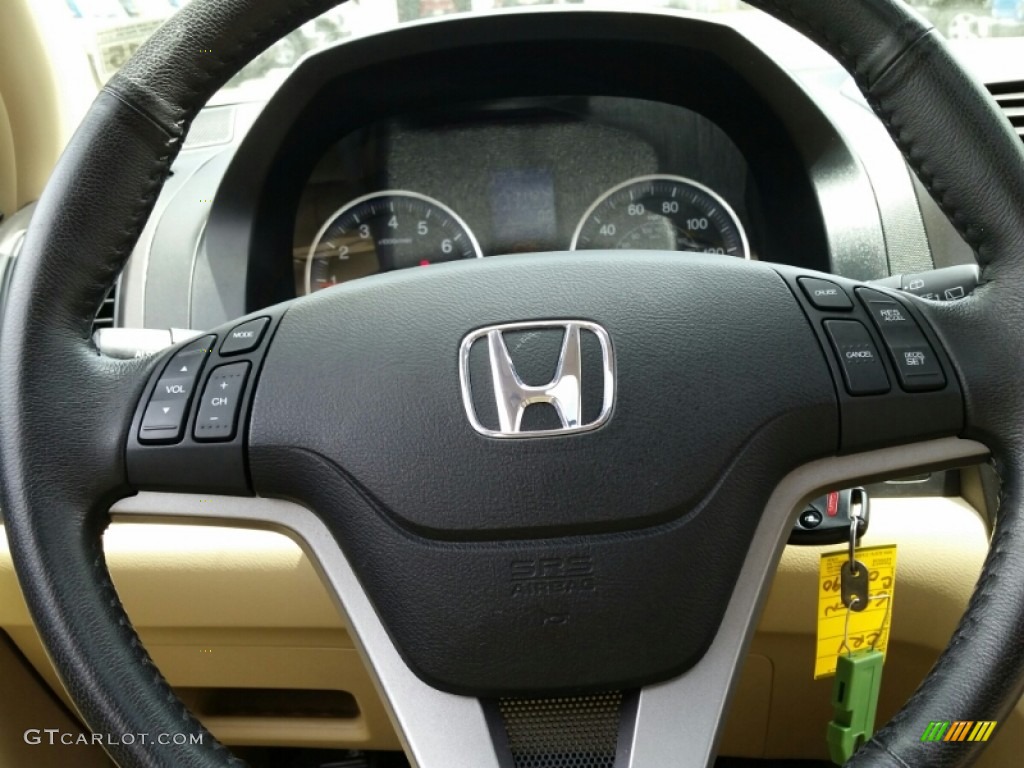 2011 CR-V EX-L - Opal Sage Metallic / Ivory photo #16