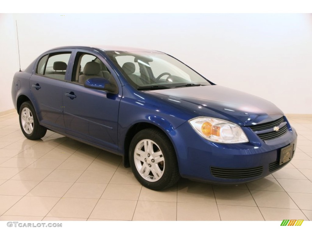 2005 Cobalt LS Sedan - Arrival Blue Metallic / Gray photo #1