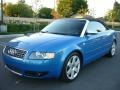 Sprint Blue Pearl Effect - S4 4.2 quattro Cabriolet Photo No. 1