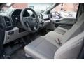 Medium Earth Gray 2015 Ford F150 XL Regular Cab 4x4 Interior Color