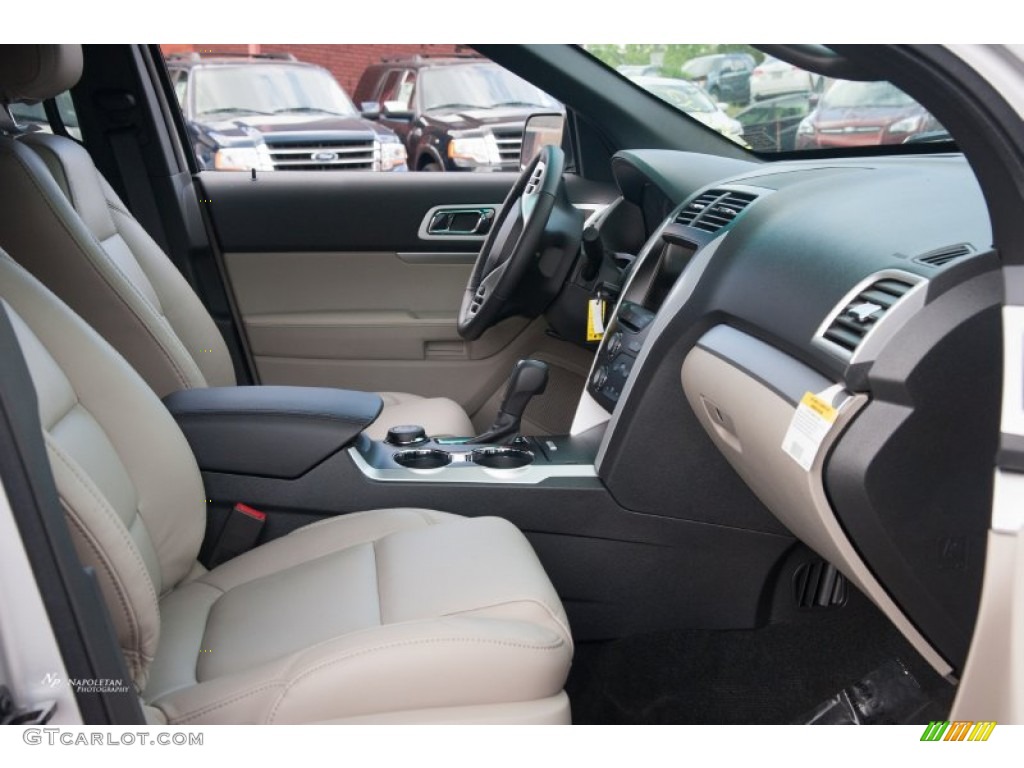 2015 Explorer XLT 4WD - Ingot Silver / Medium Light Stone photo #4