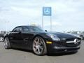 Obsidian Black Metallic - SLS AMG Roadster Photo No. 3