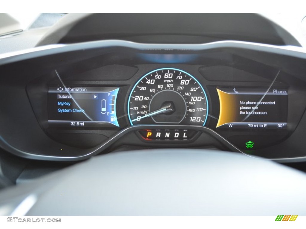 2015 Ford C-Max Hybrid SEL Gauges Photo #103874658