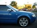 2004 Sprint Blue Pearl Effect Audi S4 4.2 quattro Cabriolet  photo #16