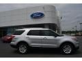 2015 Ingot Silver Ford Explorer XLT  photo #2