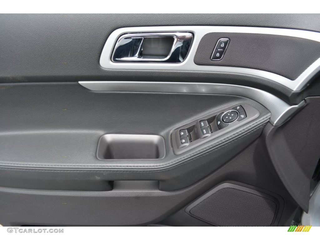 2015 Explorer XLT - Ingot Silver / Charcoal Black photo #6