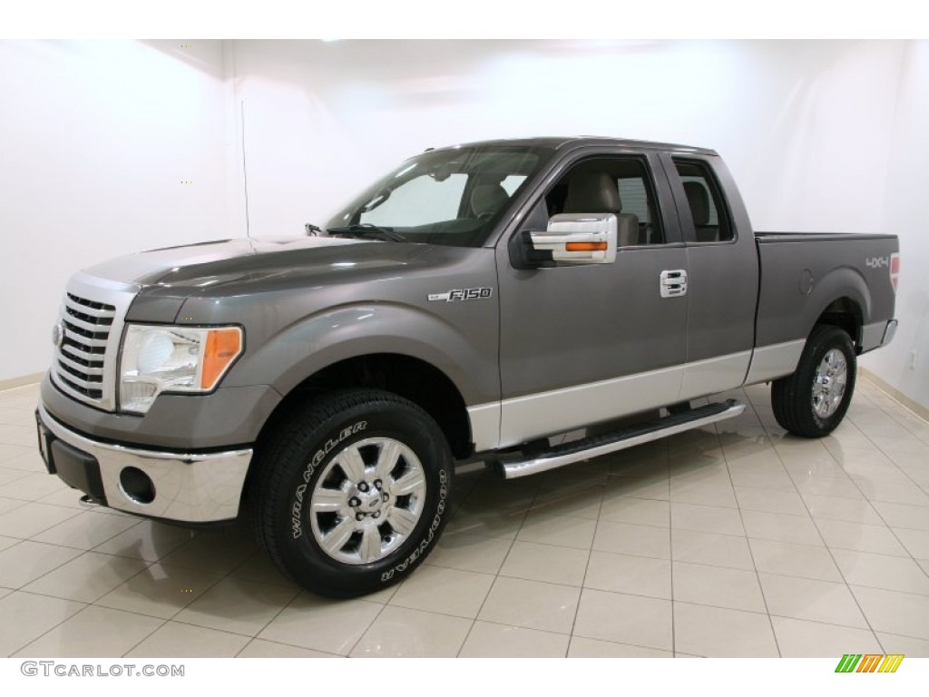 Sterling Grey Metallic 2010 Ford F150 XLT SuperCab 4x4 Exterior Photo #103876708