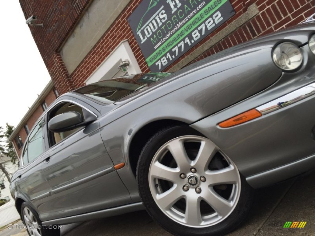 2004 X-Type 3.0 - Quartz Metallic / Ivory photo #141
