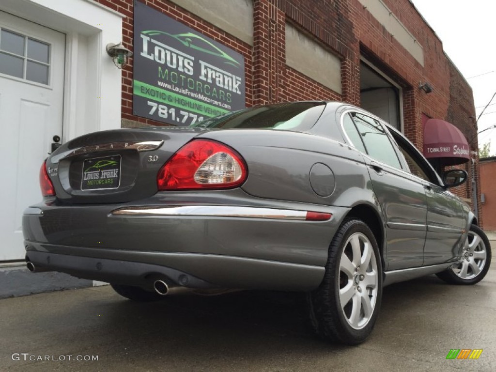 2004 X-Type 3.0 - Quartz Metallic / Ivory photo #150