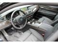 Black 2015 BMW 7 Series 750i xDrive Sedan Interior Color