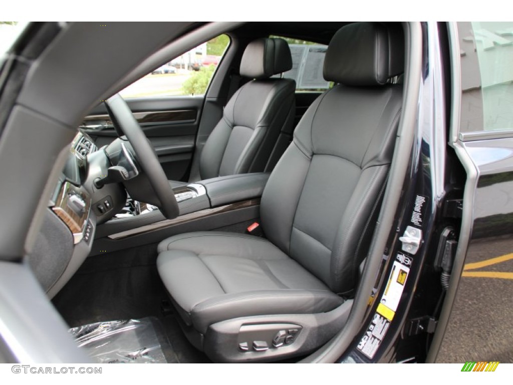 2015 BMW 7 Series 750i xDrive Sedan Front Seat Photo #103877427