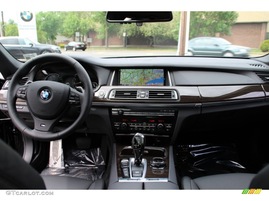 2015 BMW 7 Series 750i xDrive Sedan Black Dashboard Photo #103877445